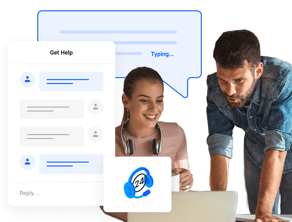 Web Hosting, Domain Names, WordPress & More - Our team is here to help you 24/7!